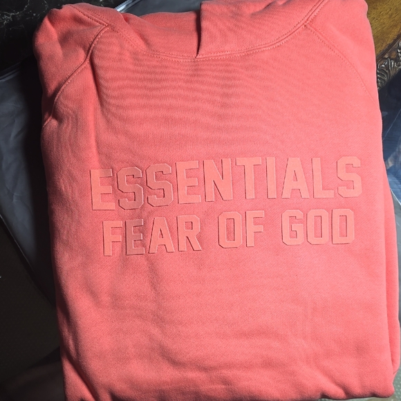 Essentials Coral Hoodie - Picture 1 of 3